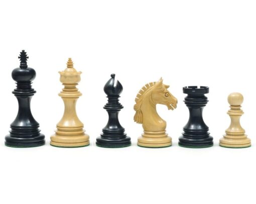 Jeu d'Échecs Garvi en Bois de Buis et d'Ébène