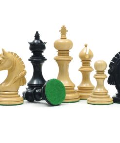 Jeu d'Échecs Garvi en Bois de Buis et d'Ébène