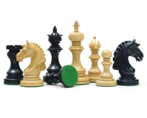 Jeu d'Échecs Garvi en Bois de Buis et d'Ébène