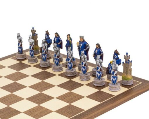 Jeu d'Echecs en Résine "Roi Arthur"